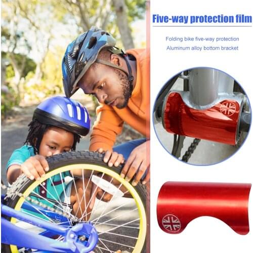 Folding Bicycle Bottom Bracket Frame Protector Sticker Pads for Brompton MTB Bike Bottom Bracket Sticker Protective Guard Pad