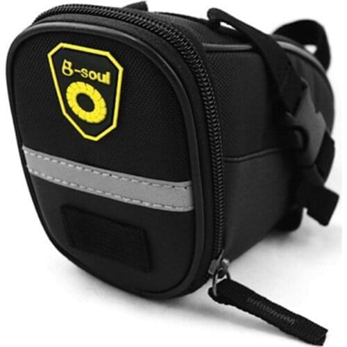 Bicycle Bag Rainproof MTB Road Bike Saddle Back Bag 1.2L Large Capacity Cycling Seatpost Rear Bag For Bicycle Accessories