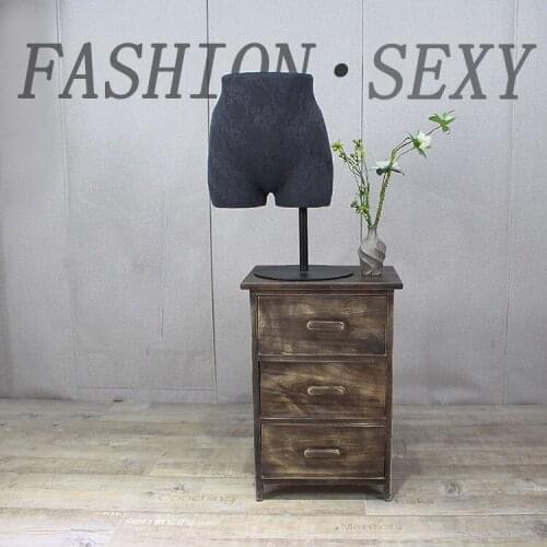 Lace-wrapped Womens Model Underwear Display Pants Mannequin For Display