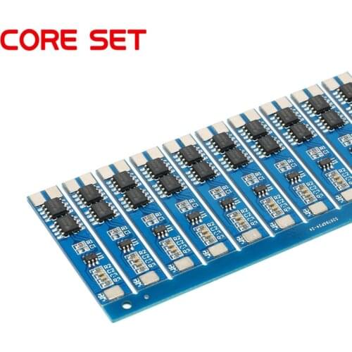10Pcs 2S 5A 7.4V/8.4V 18650 Li-ion Battery Charger Board Lithium Battery Charging BMS Over Charge-Discharge Protection Board