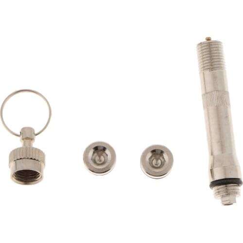 7Pcs Universal Invisible Steel Anti-Theft Car Wheel Air Tyre Tire Valve Caps Stem