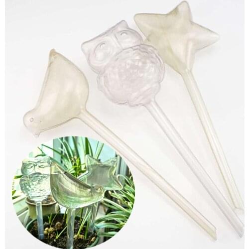 Mini Auto Water Drip Irrigation Bottle Garden Plant Self Watering System Flower Pot Little Bird star Indoor Household Waterers