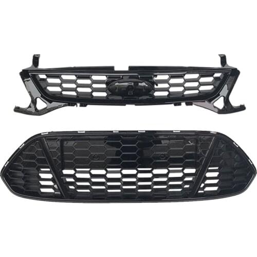 Car Front Upper Lower Grill Fit For Ford Mondeo 2011 2012 2013 MK4