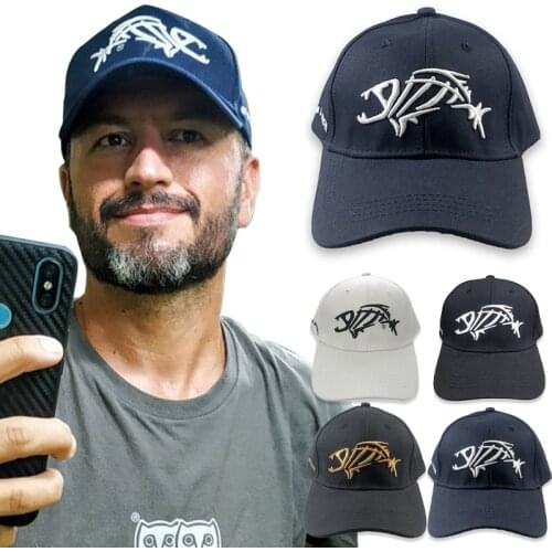 Fish Embroidery Baseball Cap for Men Women 2020 New Cotton Winter Snapback Hat Outdoor Bone Gorras Casual Casquette Xmas Gift