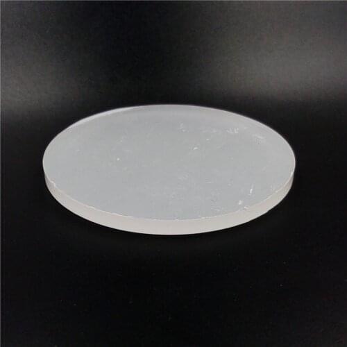 60mm Diameter Round Acrylic Transparent Bases Clay Sculpture Clay Tools Thickness 5mm