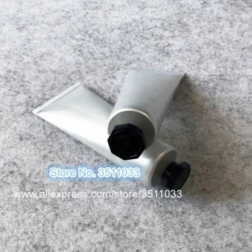 30ml Electrochemical Aluminum Plastic Soft Tube Hand Cream Squeeze Bottle Silver 30g Cosmetics Make up Soft Tube Free Shipping