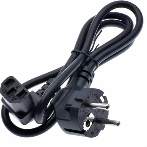 Euro Plug Cable IEC C13 Computer Power Cable Extension Cord 0.3m 1m 1.5m 2.5m EU Power Cable For Monitor PSU Antminer Printer