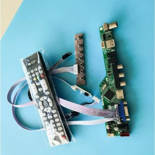 Kit for N154I6-L05 panel LVDS Display 1280x800 40pin monitor Audio Controller board LCD Screen HDMI USB remote TV VGA AV 15.4"