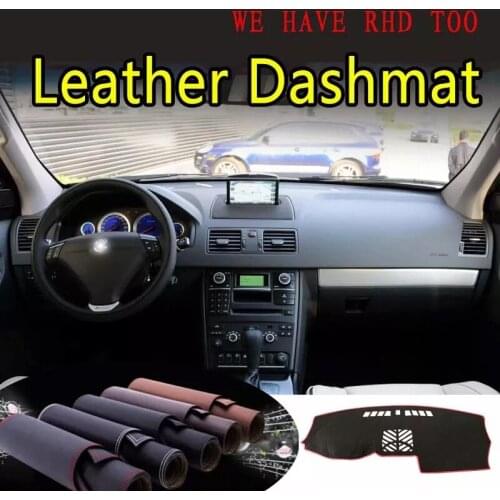 For Volvo XC90 2002 2003 2004 2005 2011 2012 2013 Leather Dashmat Dashboard Cover Dash Mat SunShade Carpet Custom Car Styling