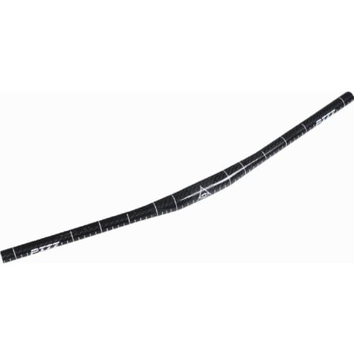 PIZZ Loominati‘’s Ruler Carbon Riser Bar Full Carbon Fiber Bicycle One-shaped Handlebar Bike Horizontal Handlebar
