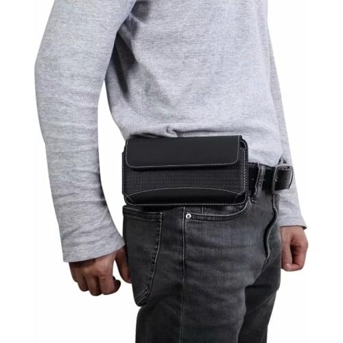 Men Universal Oxford cloth Waist Bag Belt Clip Holster Fanny Pack Durable Outdoor Mobile Phone Pouch 4.7 5.7 6.3 6.5 inch