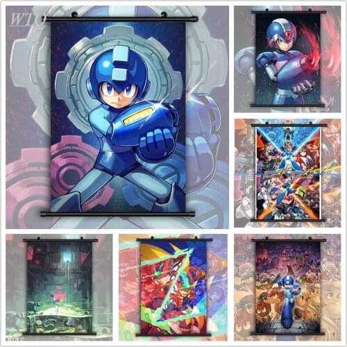 Rockman Megaman X Zero Anime HD Print Wall Poster Anime Posters Canvas Painting Wall Decor Posters Wall Art Picture Home Decor