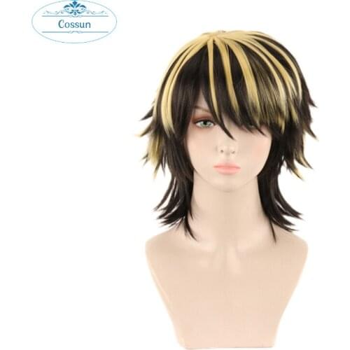 Tokyo Revengers Hanemiya Kazutora Wig Cosplay Costume Heat Resistant Synthetic Hair Men Women Carnival Party Wigs