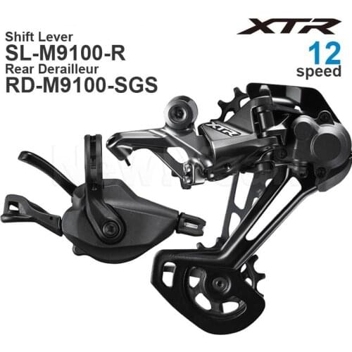 SHIMANO XTR M9100 1x12v Groupset Mountain Bike M9100 Shifter and RD Rear Derailleur SGS 12 Speed
