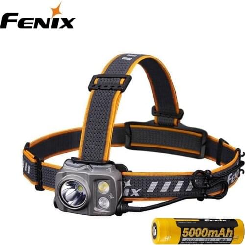 FENIX HP25R V2.0 Rechargeable Work Headlamp 1600 lumens Waterproof Rescue Search Headlight with 5000mAh Battery