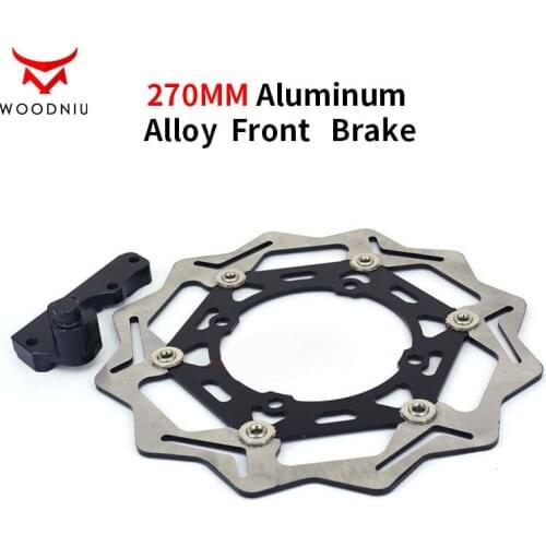 Suitable for KX125/250F/450F off-road motorcycle accessories 270MM aluminum alloy front brake disc Floating disk