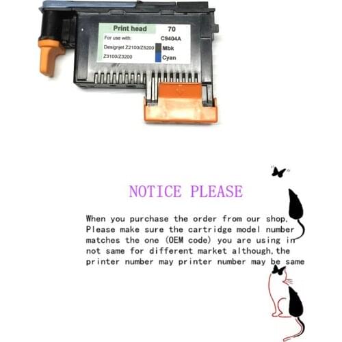YOTAT Remanufactured printhead for HP70 print head for HP Designjet Z2100/Z5200; Z3100;Z3200 Photosmart PRO B9180