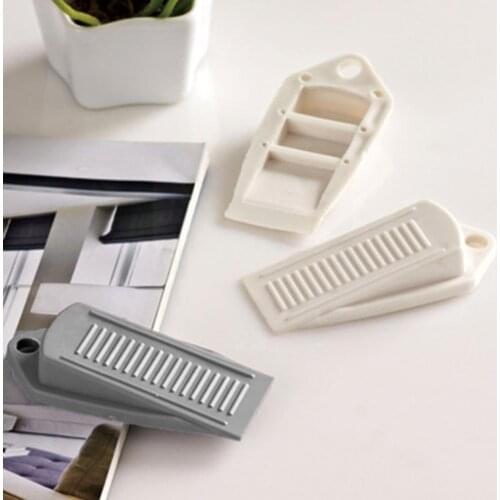 Rubber Door Stopper Children Rubber Decor Design Door Jammer Stopper Stop Baby Rubber Safety Doorstopper Guard W6O4