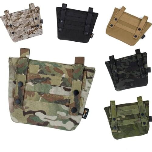 TMC Tactical Modular Abdomen Panel Pouch Plate Carrier Belly Bag Waist Molle Pouch Storage Bag