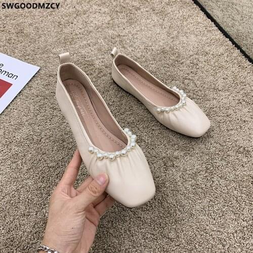 Slip on Shoes for Women Leather Casual Shoes Woman Flats Loafers Women Harajuku Barefoot Shoes 2021 Fashion Women Zapatos Mujer