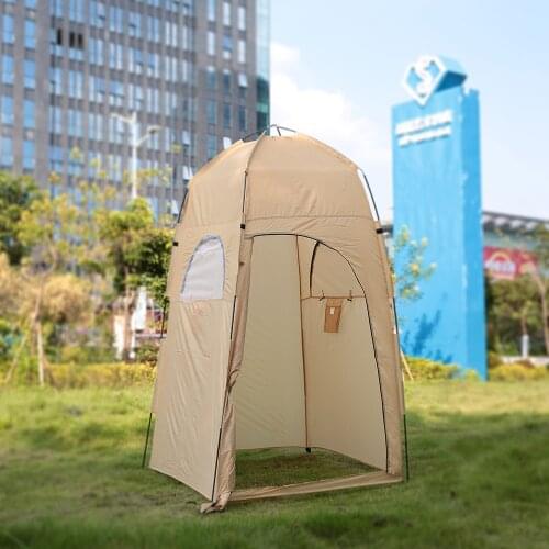 TOMSHOO Outdoor Shower Bath Tent Portable Beach Tent Camping Privacy Toilet Shelter Beach Tent Changing Fitting Room Tent