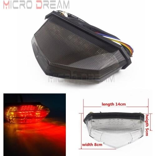 Universal 3 in 1 LED Taillight for Harley Bobber Chopper Custom Turn Signal Brake Light Running Rear Lamp Motorbike ATV Scooter
