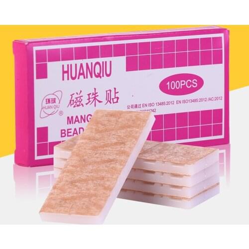 Ear Magnetic therapy patch 800 gausses Pressure Auricular Point Auriculotherapy Acupressure Adolescent Myopia Massage Therapy