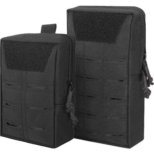 1000D Tactical Molle Pouch Laser-Cut Utility EDC Pouch Compact Gadget Gear Bag Military Waist Bag Compatible Pocket Organizer