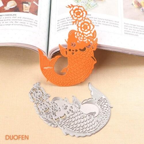 100247 fortunate fish street lamps stencil metal cutting dies for DIY papercraft project Scrapbook Paper Album greeting card