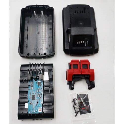 18V 5.0Ah Battery Shell Case Accessories Kit for Milwaukee 21700 Battery Cell M18 Li-ion Battery
