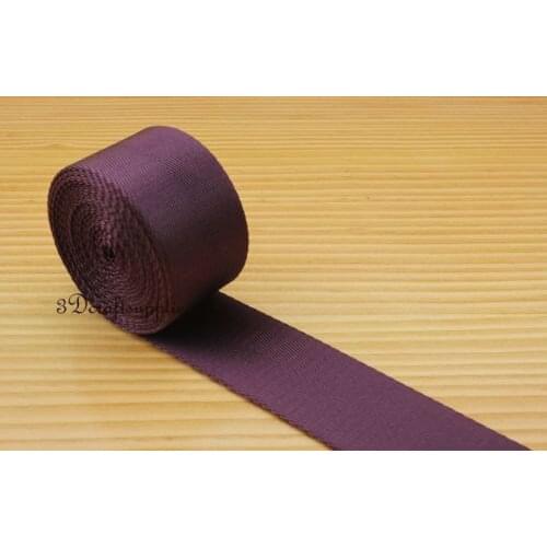 5 yards 1.5 inch(38mm) heavy weight nylon webbing for key fob strap ZD35