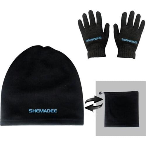Free shipping! Customization Football Gaiters Warm Scarf Soccer Fans Fleece Cap Outdoor Multifunctional Neck And Gloves