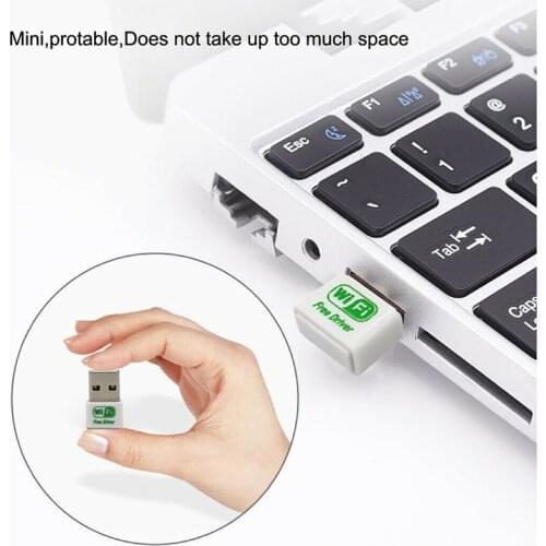 Wireless USB WiFi Adapter Mini Network Dongle 150Mbps Windows MAC Linux 802.11n