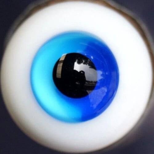 BJD 10mm Round Glass Eyes Eyeball Doll Makeup Jewelry Use Taxidermy Steampunk Craft HEDUOEP