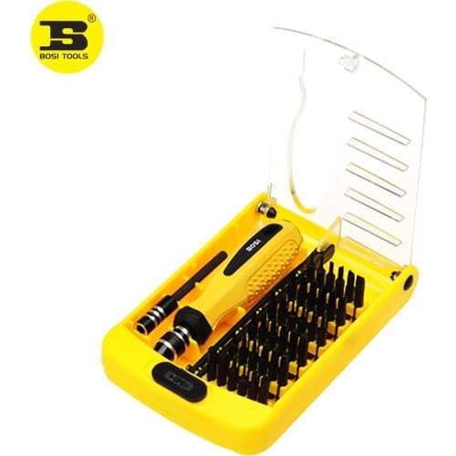 BOSI 38pc Drive Computer Mobile Phone Repair Screwdriver Bits Set