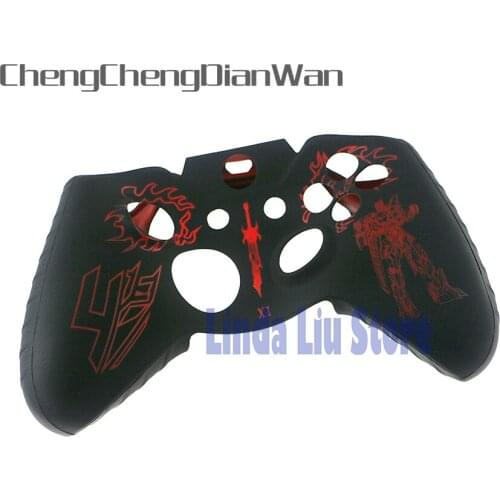 ChengChengDianWan Silicone Skin Soft Cover Case for Microsoft Xbox One XBOXONE Game Controller 2pcs/lot