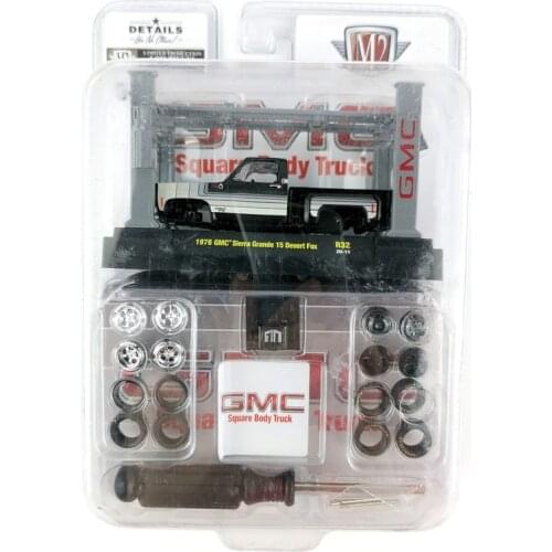 M2 machines 1:64 1976 GMC Sierra pickup Collection Metal Die-cast Simulation Model Cars Toys