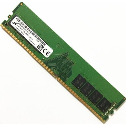 Micron DDR4 RAMs 16gb 3200MHz Desktop Memory DDR4 16GB 1RX8 PC4-3200AA-UA2-11 DDR4 3200 16GB