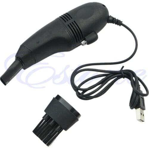 Mini Computer Vacuum USB Keyboard Cleaner PC Laptop Brush Dust Cleaning Kit
