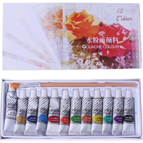 12/18/24 Color Set of Art Watercolor Paint 5ml Tube Rich Vivid Color for student 203B