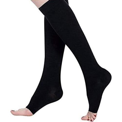 1pair Elastic Sleep Socks Varicose Veins Sock Varicose Veins Socks Pressure Compression Socks