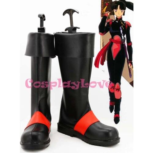 Inuyasha Sango Miroku Cosplay Shoes Boots Custom Made For Halloween Christmas Festival CosplayLove