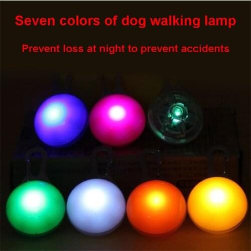 Luminous Pendant Led Dog Cat Collar Anti-Lost/Avoid Car Accident Collar For Dogs Leads LED Bright Pet Supplies Dog Walking Lamp
