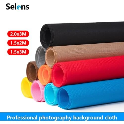 Selens Photography Background Photo Studio Green Screen ChromaKey Backdrops Non Woven Shoot Backdrop For Studio Photo light