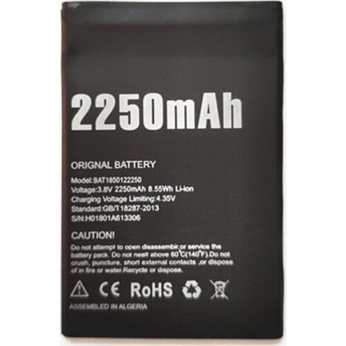 AZK BAT1850122250 Replacement Battery For Doogee X11 Battery Mobile Phone Battery BAT1850122250 Battery