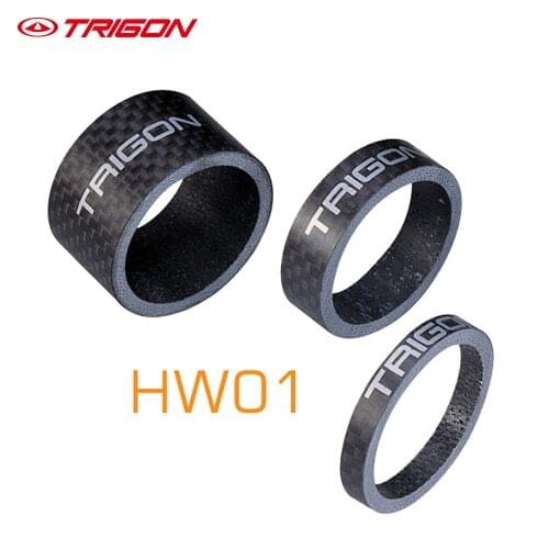 TRIGON HW01 carbon fiber bicycle fork headset spacer caron spacer1-1/8" 5mm 10mm 15mm 20mm thickness bike parts