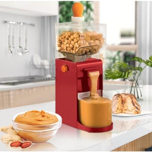 Electric Peanut Butter Machine Grinder 500ml Peanut Nut Deep-fried Grinder Butter Coffee Maker Grinding Machine Cooking Tool