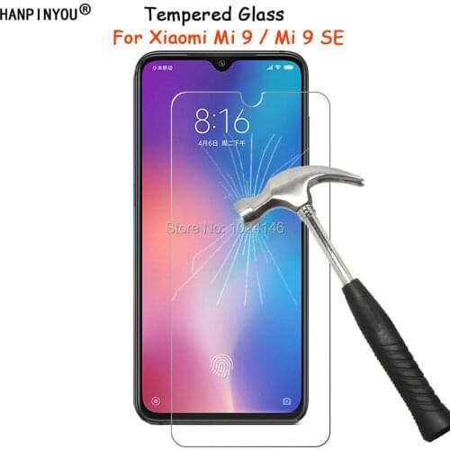 For Xiaomi Mi 9 / Mi9 SE Clear Hard Tough Tempered Glass Screen Protector Ultra Thin Explosion-proof Protective Film + Clean Kit
