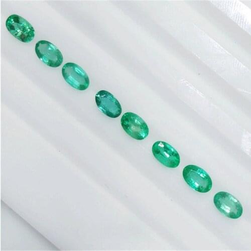 100% natural emerald loose gemstone real SI grade emerald gemstone for jewelry DIY