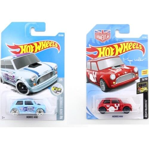 2017 Hot Wheels MORRIS Mini Alloy Coupe 1/64 Metal Diecast Model Car Kids Toys Gift